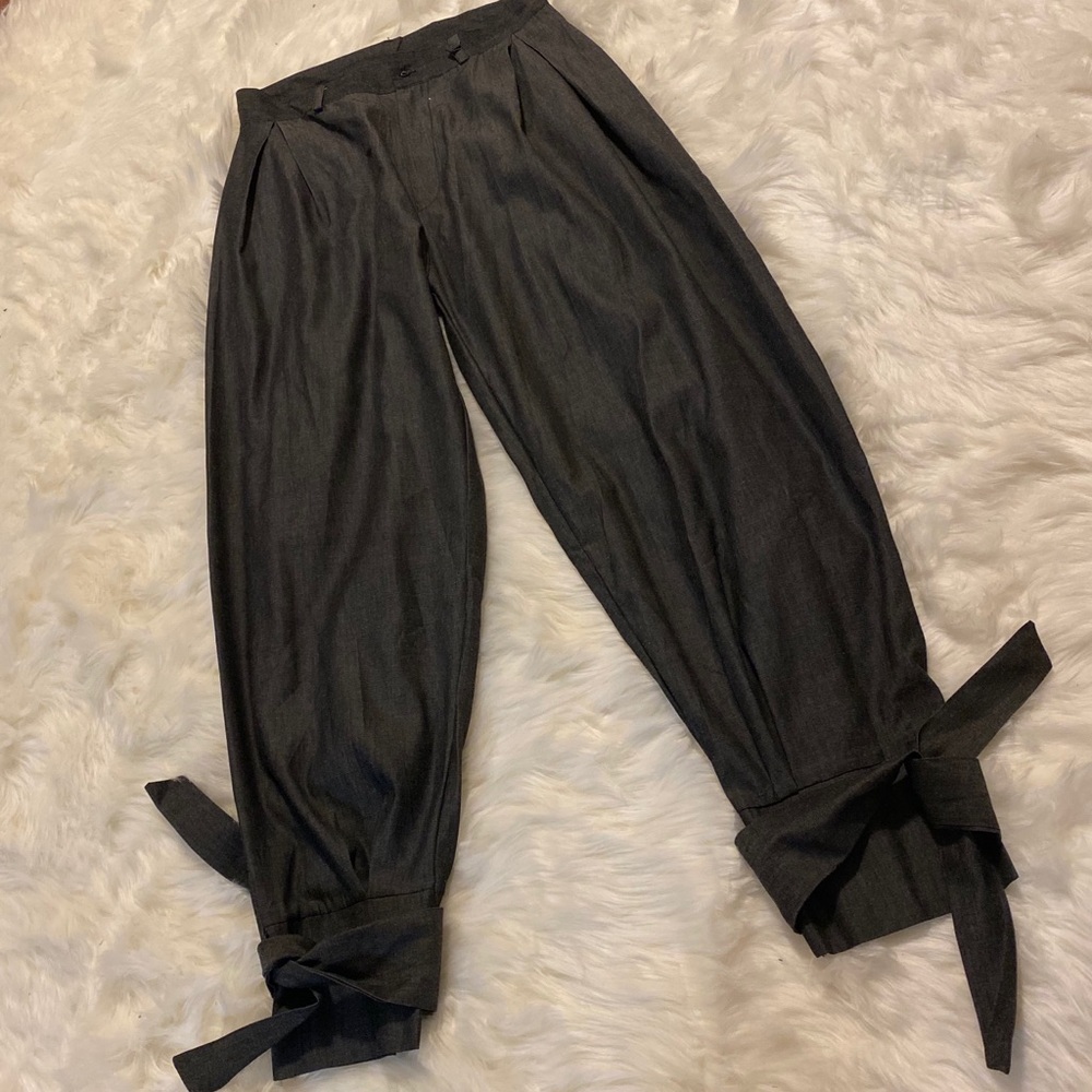 Dress cropped pants